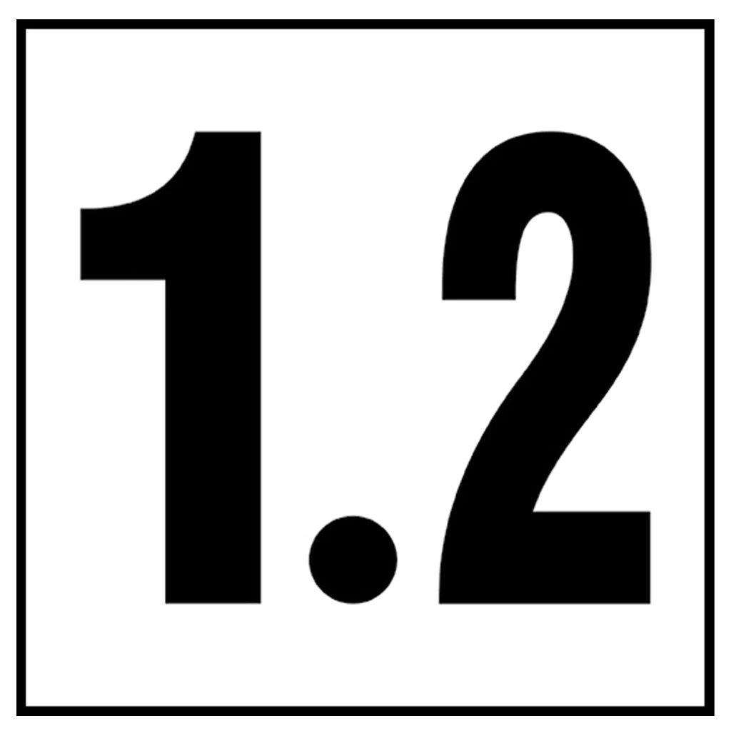 6" x 6" Metric Depth Markers, 4" Numbers - Safety Markers for Pools - Image 18