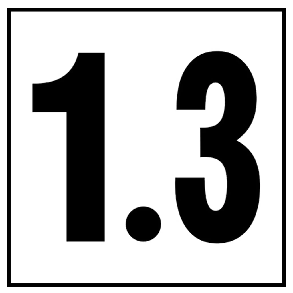 6" x 6" Metric Depth Markers, 4" Numbers - Safety Markers for Pools - Image 19