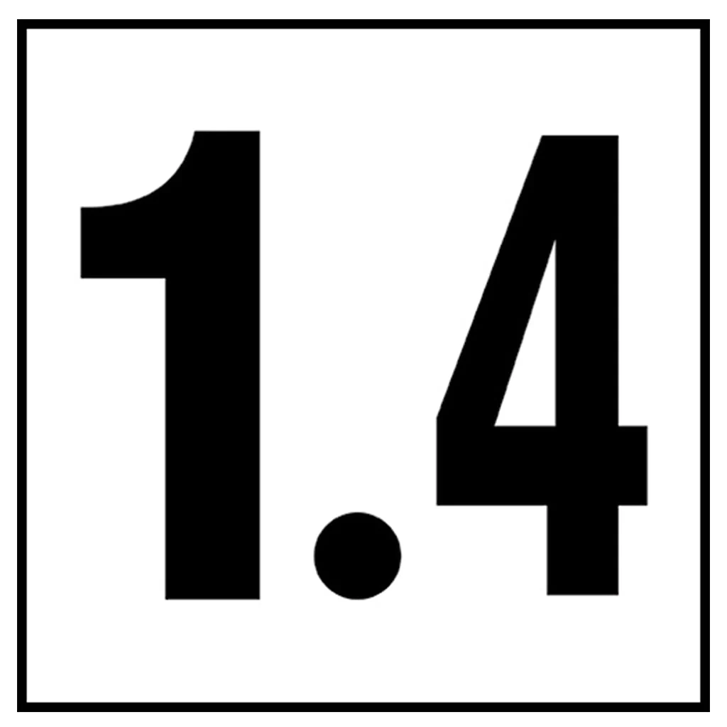 6" x 6" Metric Depth Markers, 4" Numbers - Safety Markers for Pools - Image 20