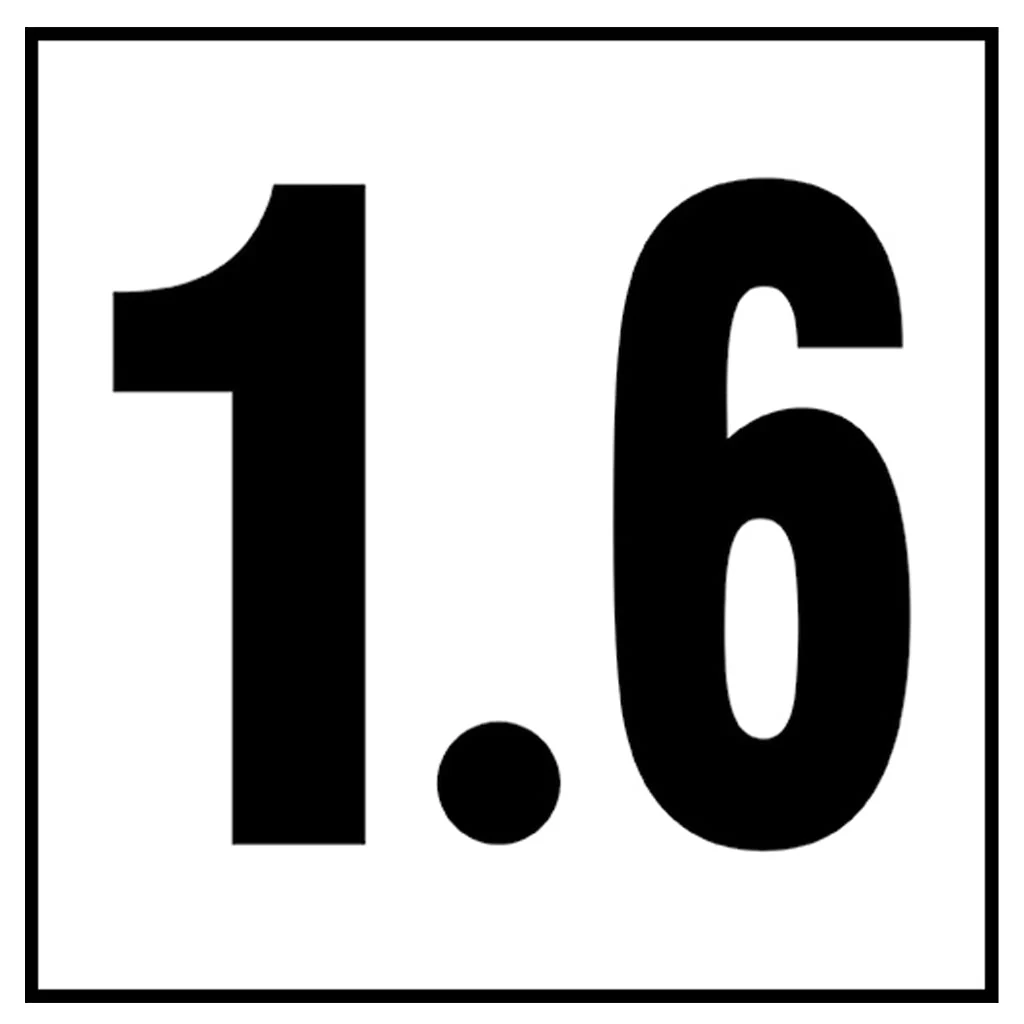 6" x 6" Metric Depth Markers, 4" Numbers - Safety Markers for Pools - Image 22