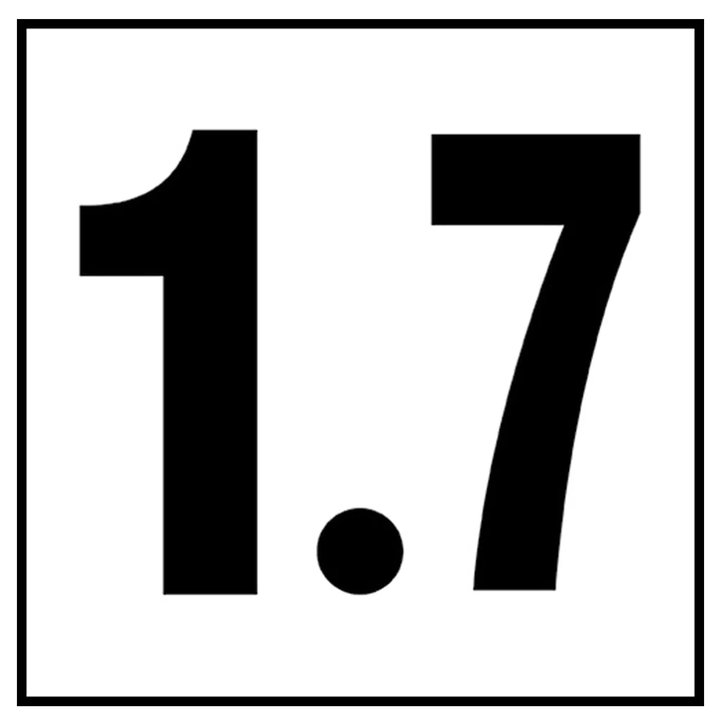 6" x 6" Metric Depth Markers, 4" Numbers - Safety Markers for Pools - Image 23