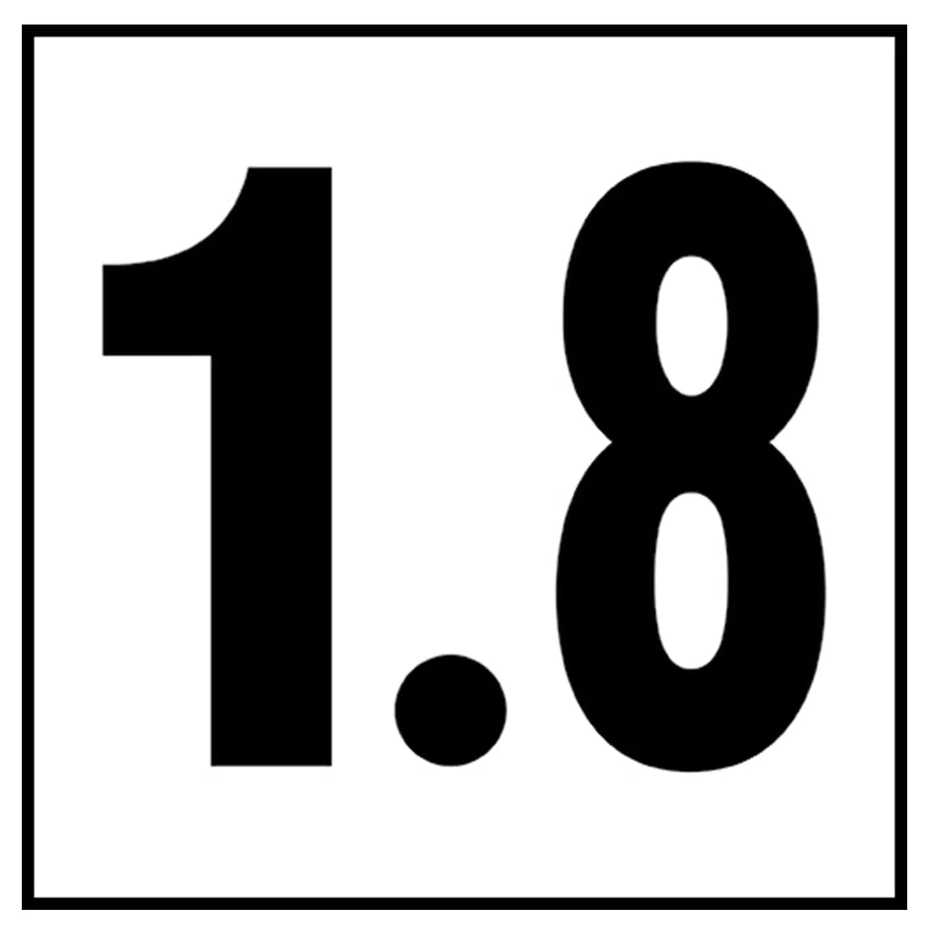 6" x 6" Metric Depth Markers, 4" Numbers - Safety Markers for Pools - Image 24