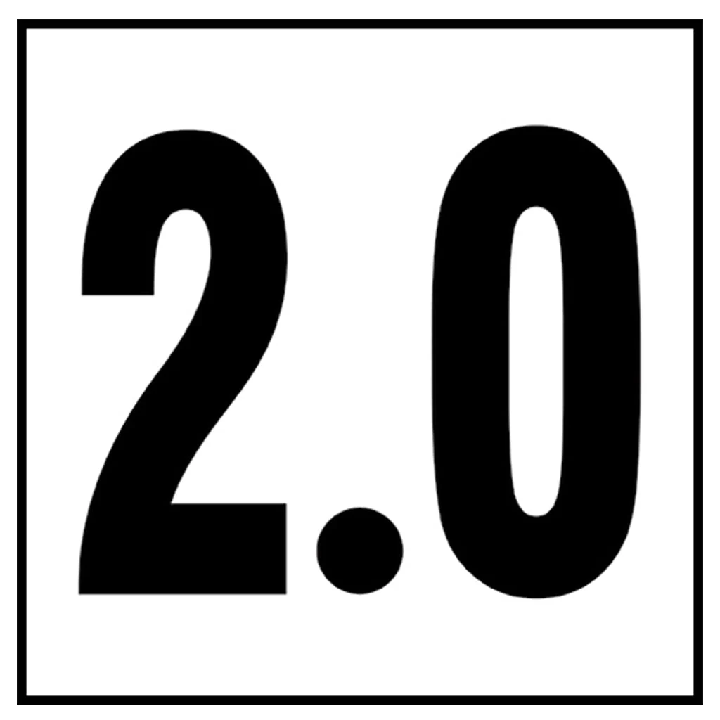 6" x 6" Metric Depth Markers, 4" Numbers - Safety Markers for Pools - Image 26