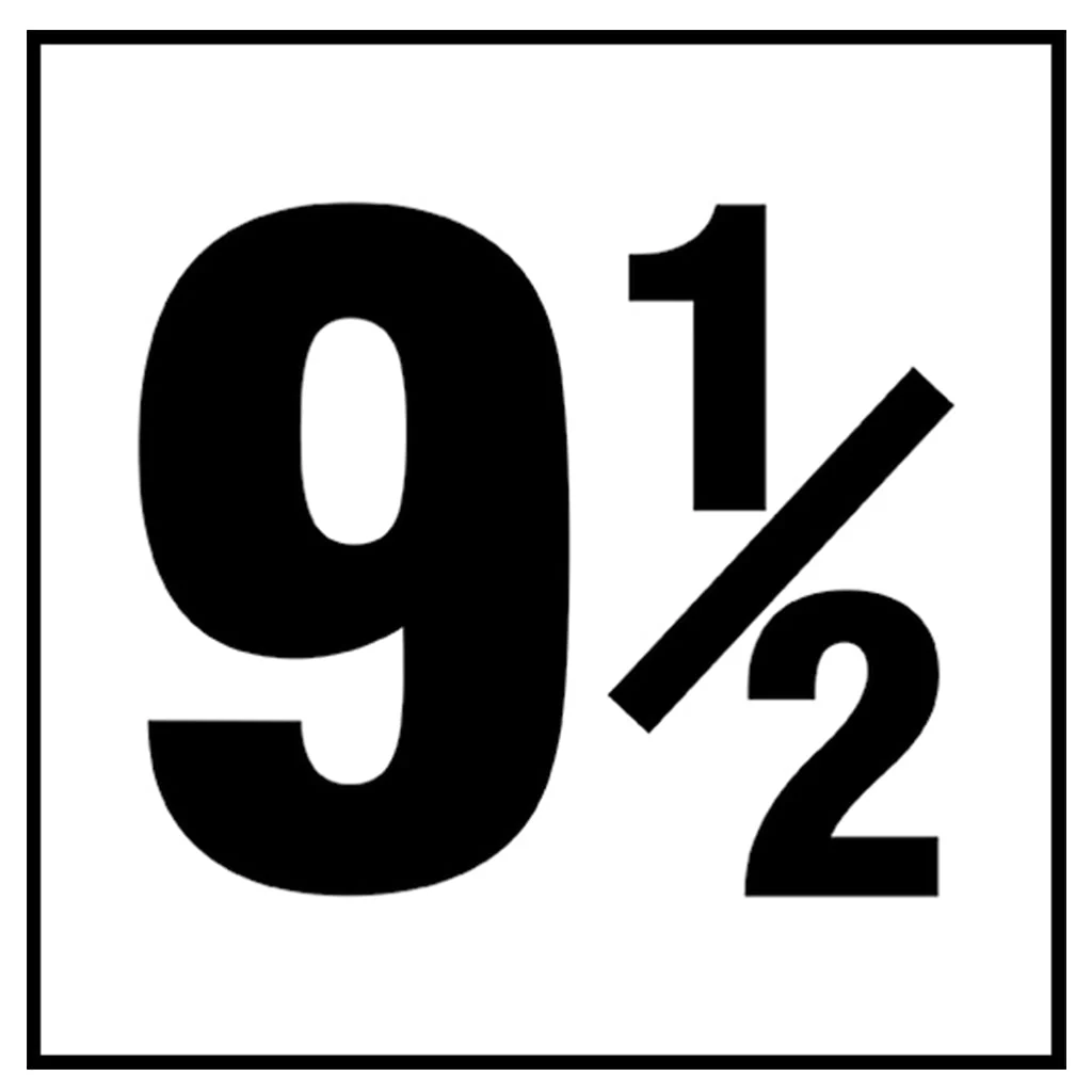 6" x 6" Standard Depth Markers, 4" Numbers - Safety Markers for Pools - Image 21