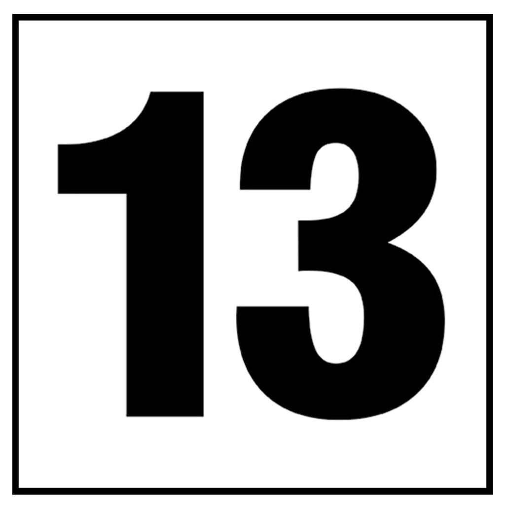 6" x 6" Standard Depth Markers, 4" Numbers - Safety Markers for Pools - Image 28