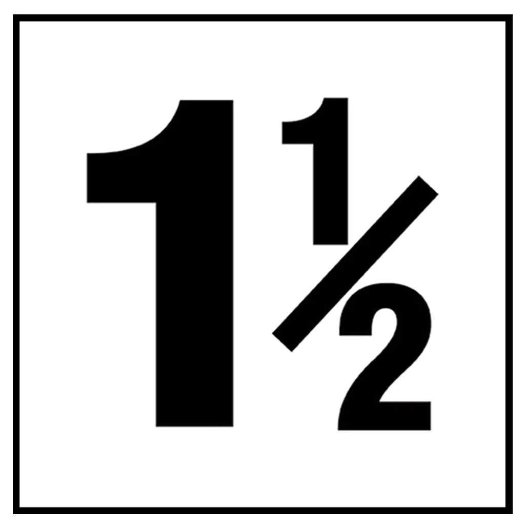 6" x 6" Standard Depth Markers, 4" Numbers - Safety Markers for Pools - Image 4
