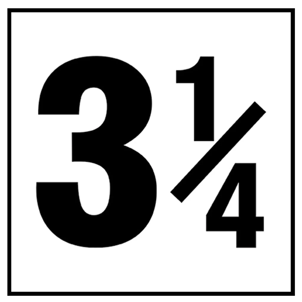6" x 6" Standard Depth Markers, 4" Numbers - Safety Markers for Pools - Image 8