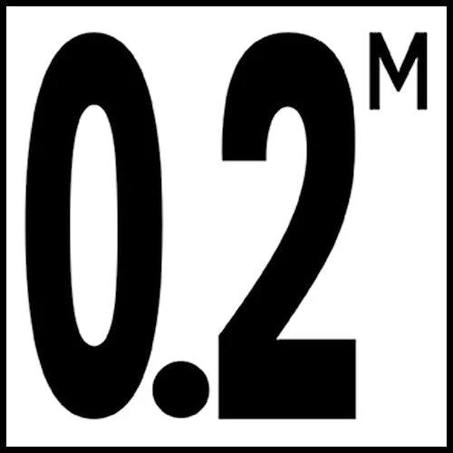 6" x 6" Metric Depth Markers, 5" Number with M - Safety Markers for Pools - Image 12