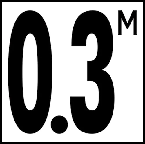 6" x 6" Metric Depth Markers, 5" Number with M - Safety Markers for Pools - Image 13