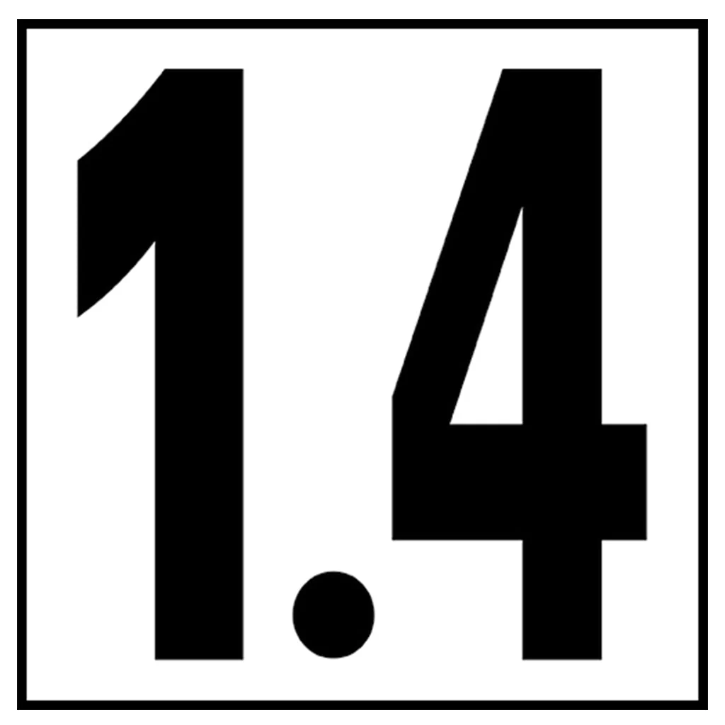 6" x 6" Metric Depth Markers, 5" Numbers - Safety Markers for Pools - Image 12