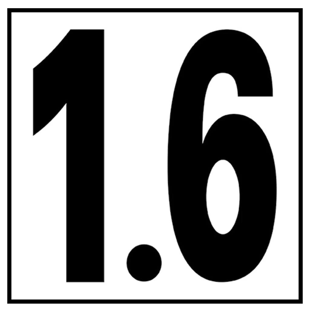 6" x 6" Metric Depth Markers, 5" Numbers - Safety Markers for Pools - Image 14