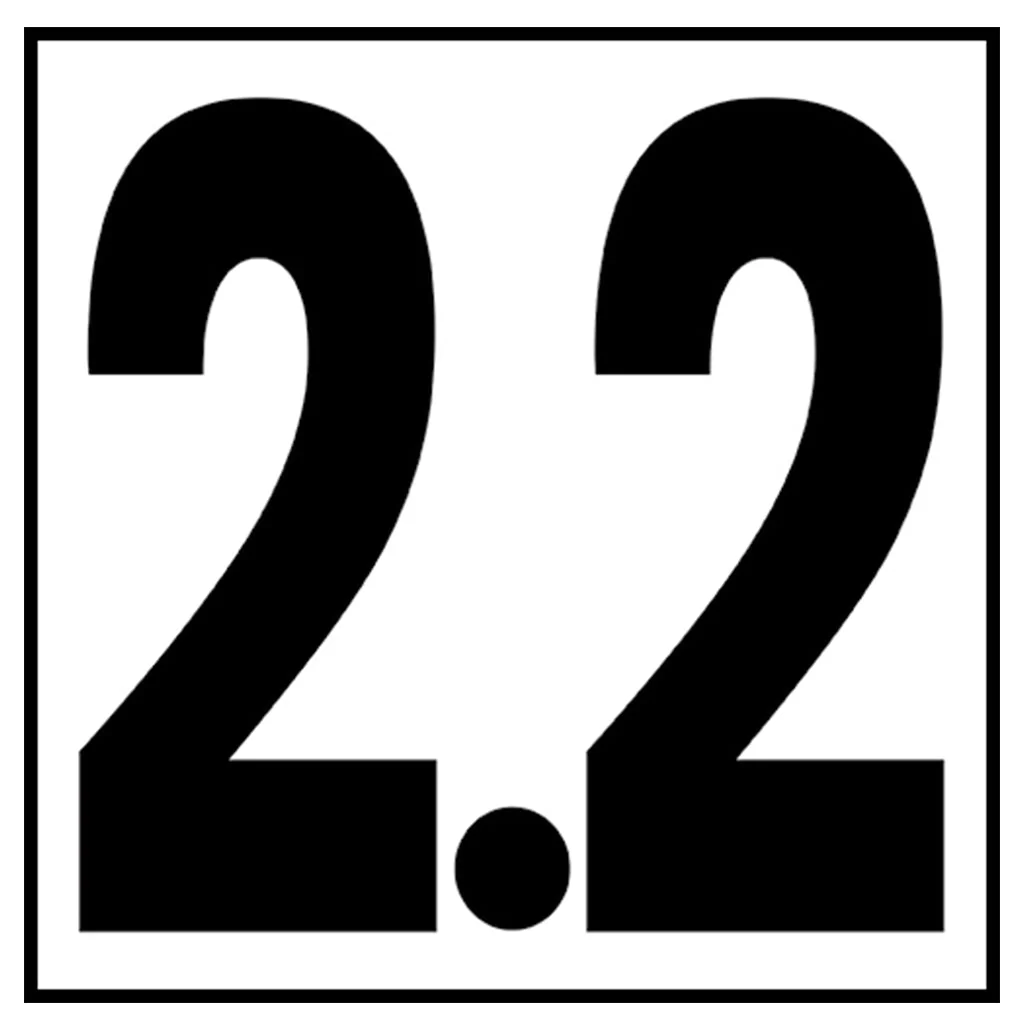 6" x 6" Metric Depth Markers, 5" Numbers - Safety Markers for Pools - Image 20