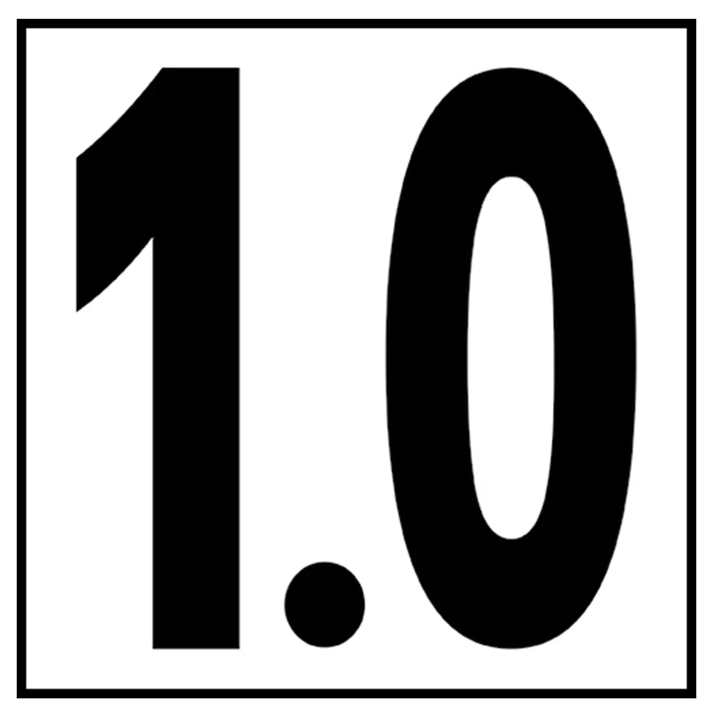 6" x 6" Metric Depth Markers, 5" Numbers - Safety Markers for Pools - Image 8