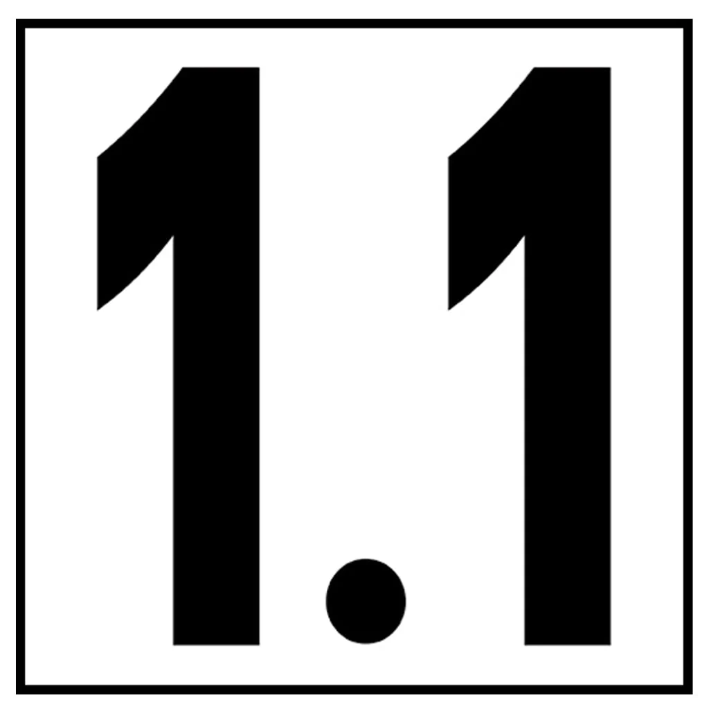 6" x 6" Metric Depth Markers, 5" Numbers - Safety Markers for Pools - Image 9