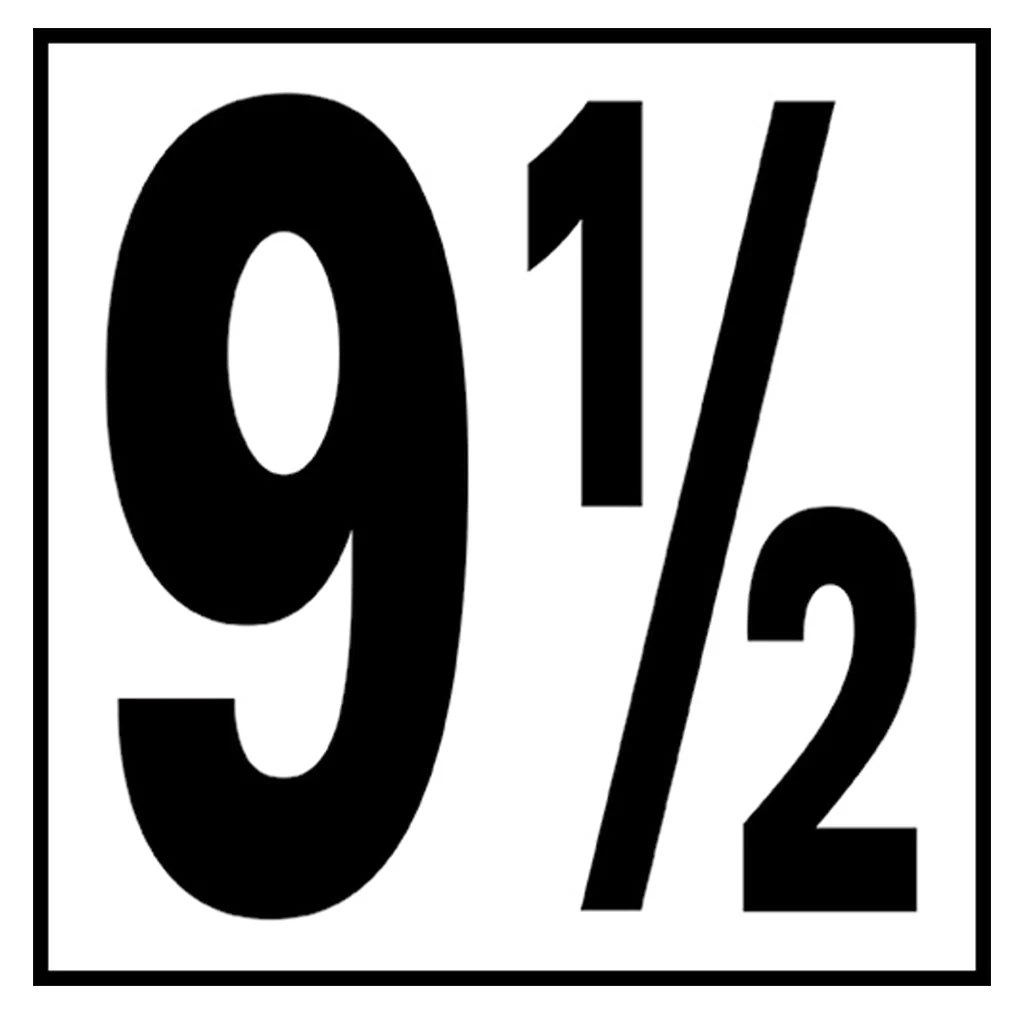 6" x 6" Standard Depth Markers, 5" Numbers - Safety Markers for Pools - Image 20