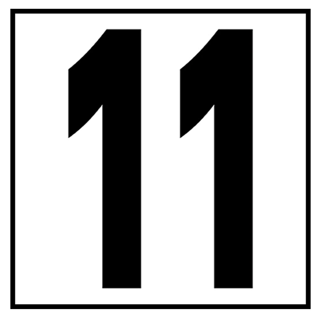 6" x 6" Standard Depth Markers, 5" Numbers - Safety Markers for Pools - Image 23