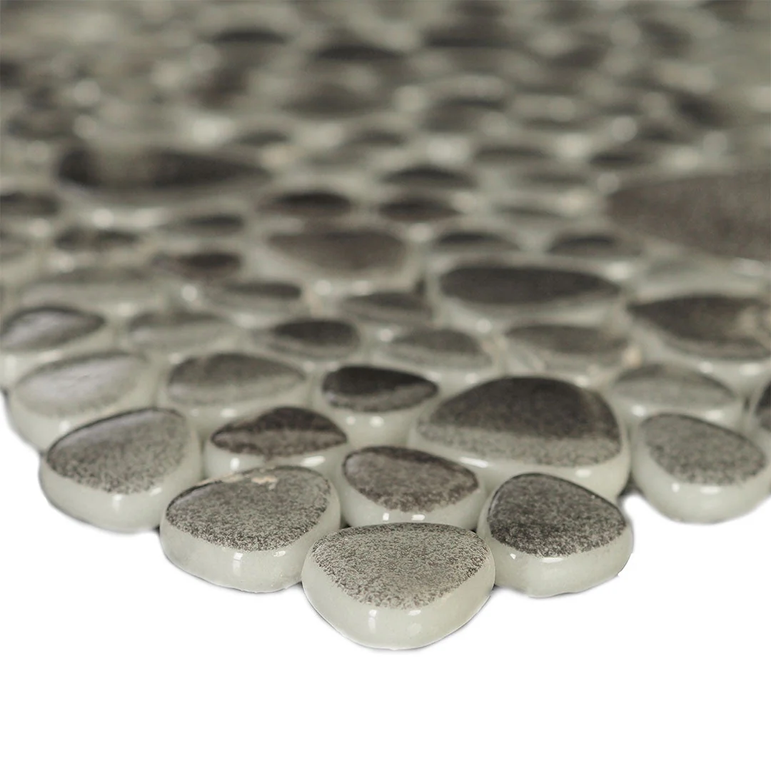 Abyss, Mixed Pebble - Glass Tile - Image 2