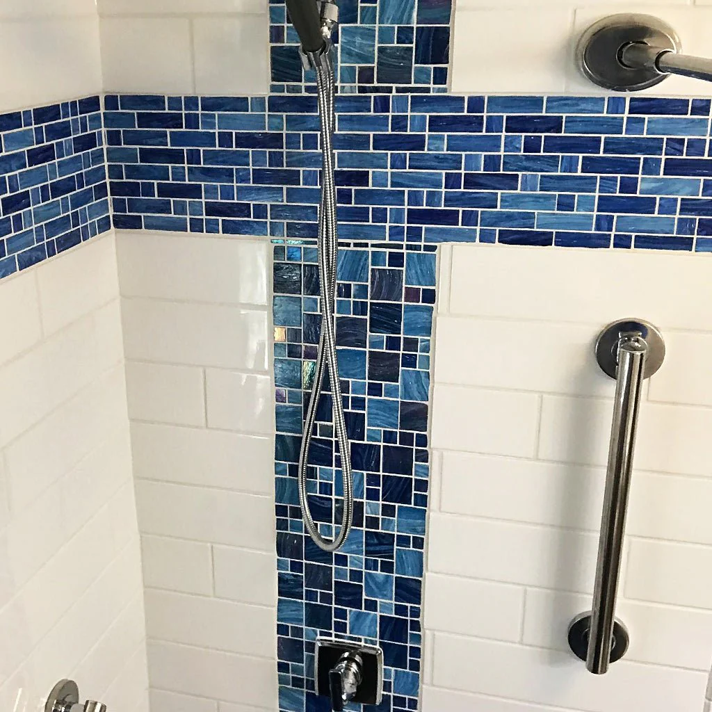 Aegean, Mixed Linear - Glass Tile - Image 2