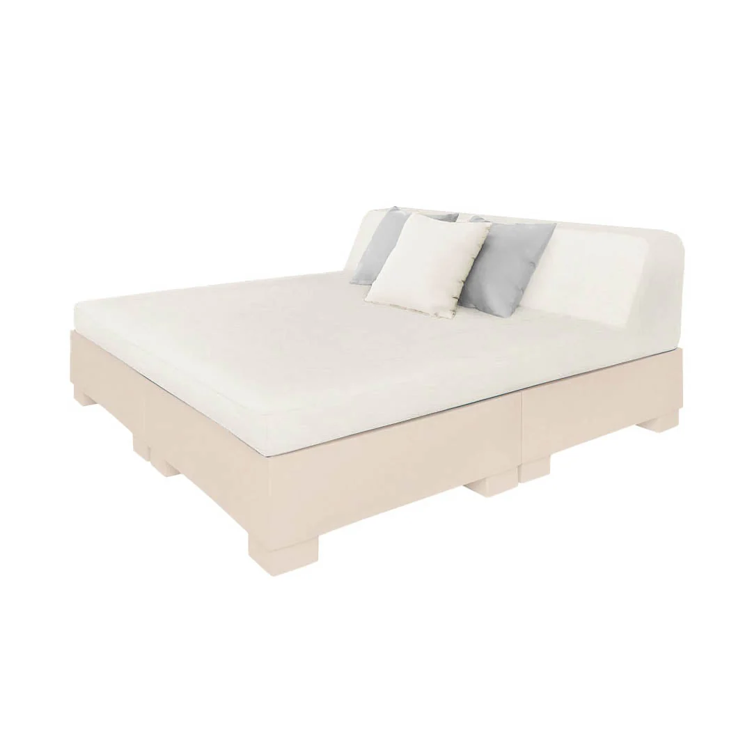 Affinity Square Sunbed with Backrest - Pool & Patio Daybed - Image 13