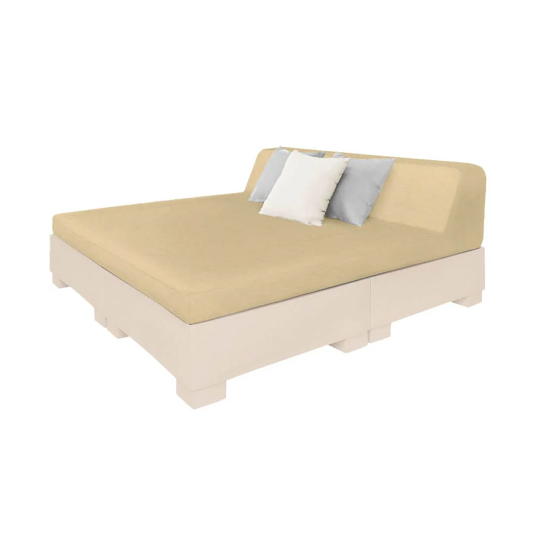 Affinity Square Sunbed with Backrest - Pool & Patio Daybed - Image 15