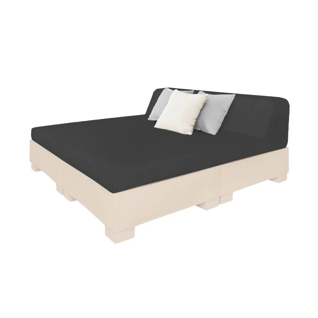 Affinity Square Sunbed with Backrest - Pool & Patio Daybed - Image 16