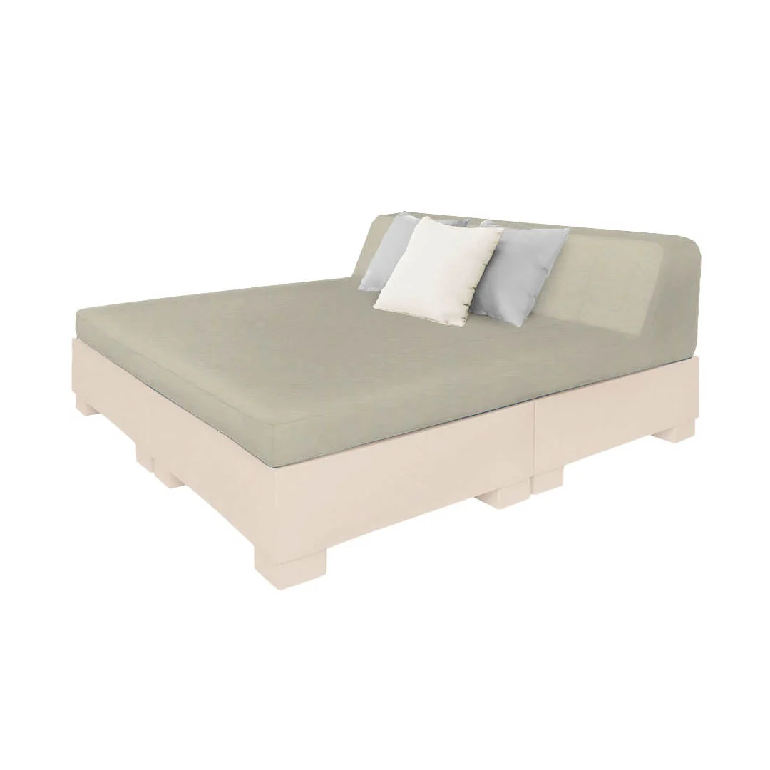 Affinity Square Sunbed with Backrest - Pool & Patio Daybed - Image 17