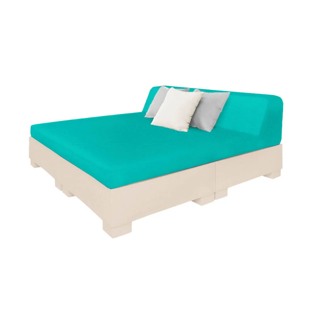 Affinity Square Sunbed with Backrest - Pool & Patio Daybed - Image 18