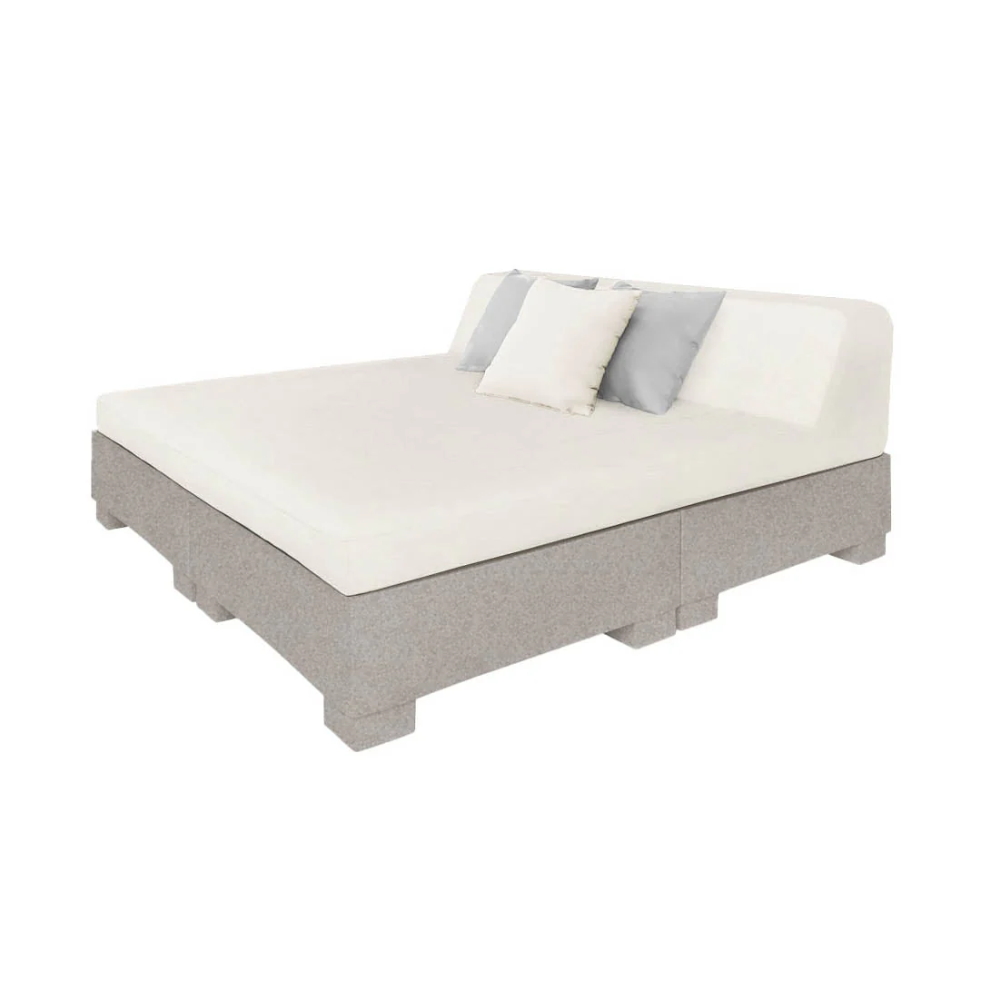 Affinity Square Sunbed with Backrest - Pool & Patio Daybed - Image 22