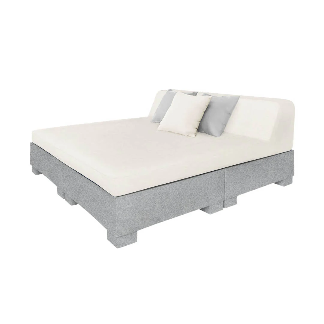 Affinity Square Sunbed with Backrest - Pool & Patio Daybed - Image 31