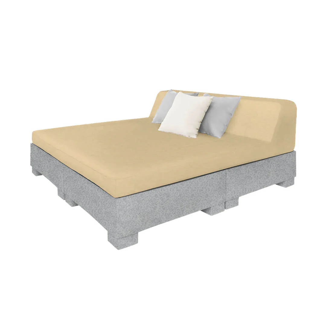 Affinity Square Sunbed with Backrest - Pool & Patio Daybed - Image 33