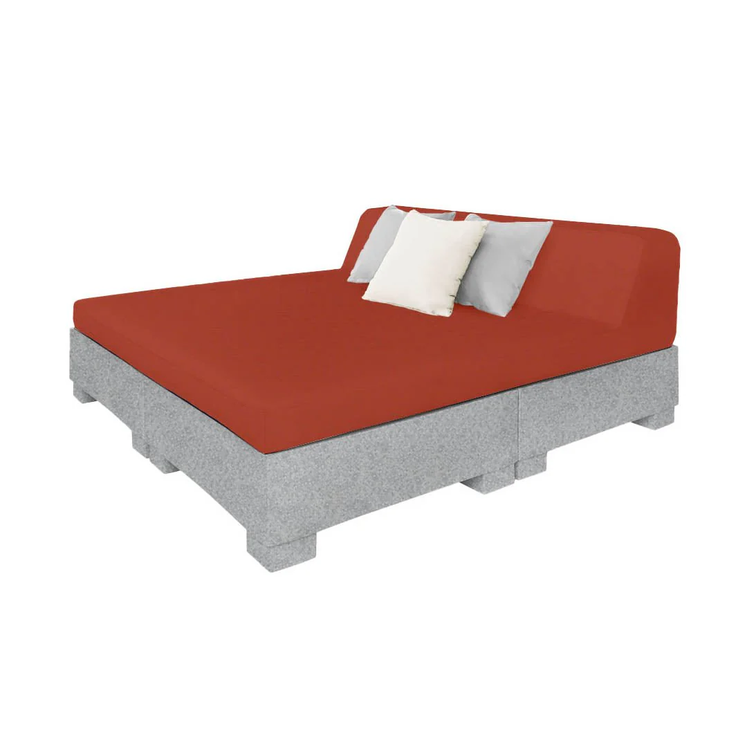 Affinity Square Sunbed with Backrest - Pool & Patio Daybed - Image 38
