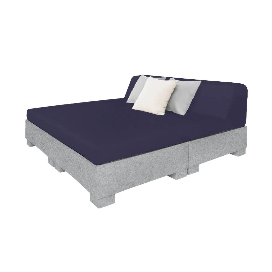 Affinity Square Sunbed with Backrest - Pool & Patio Daybed - Image 39