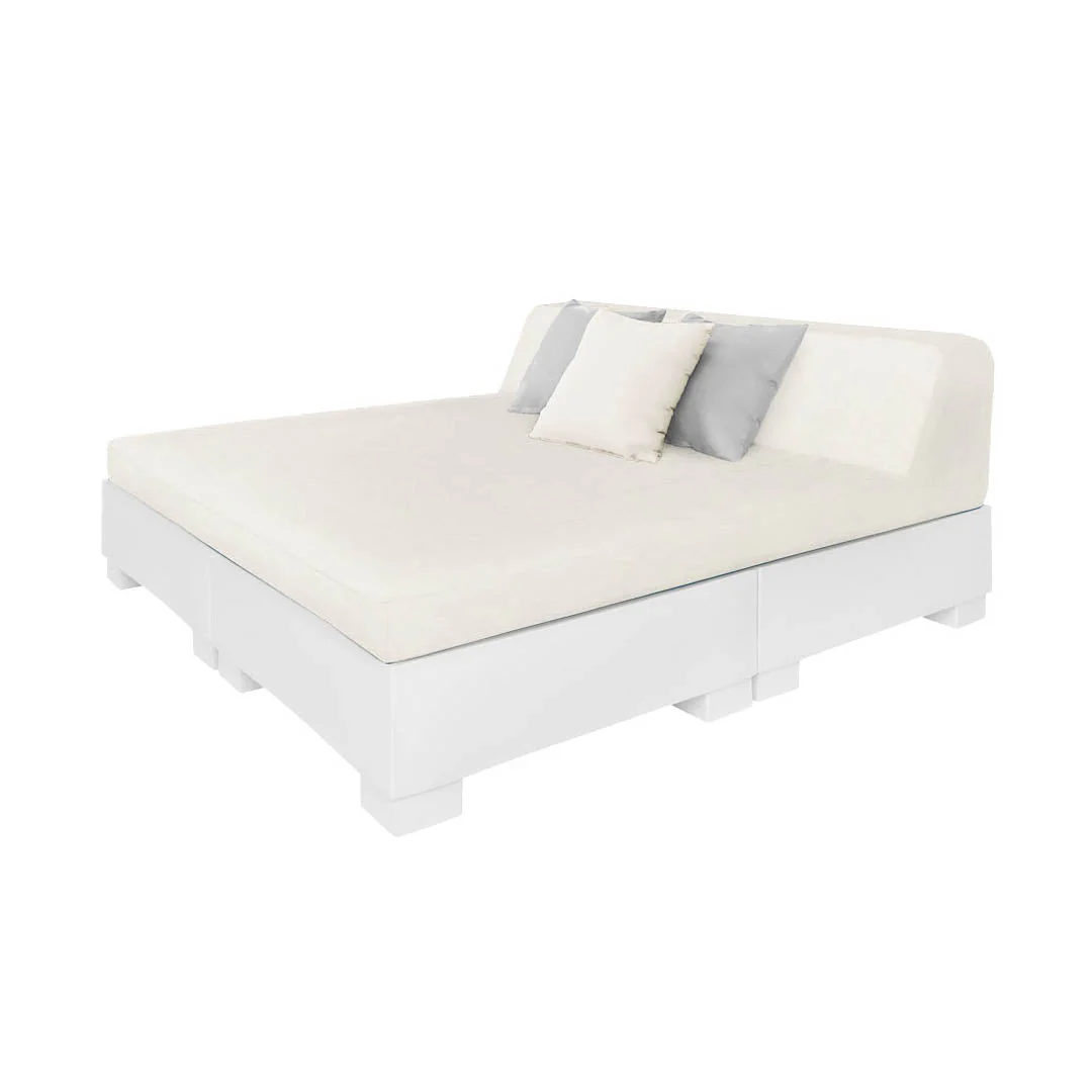 Affinity Square Sunbed with Backrest - Pool & Patio Daybed - Image 4