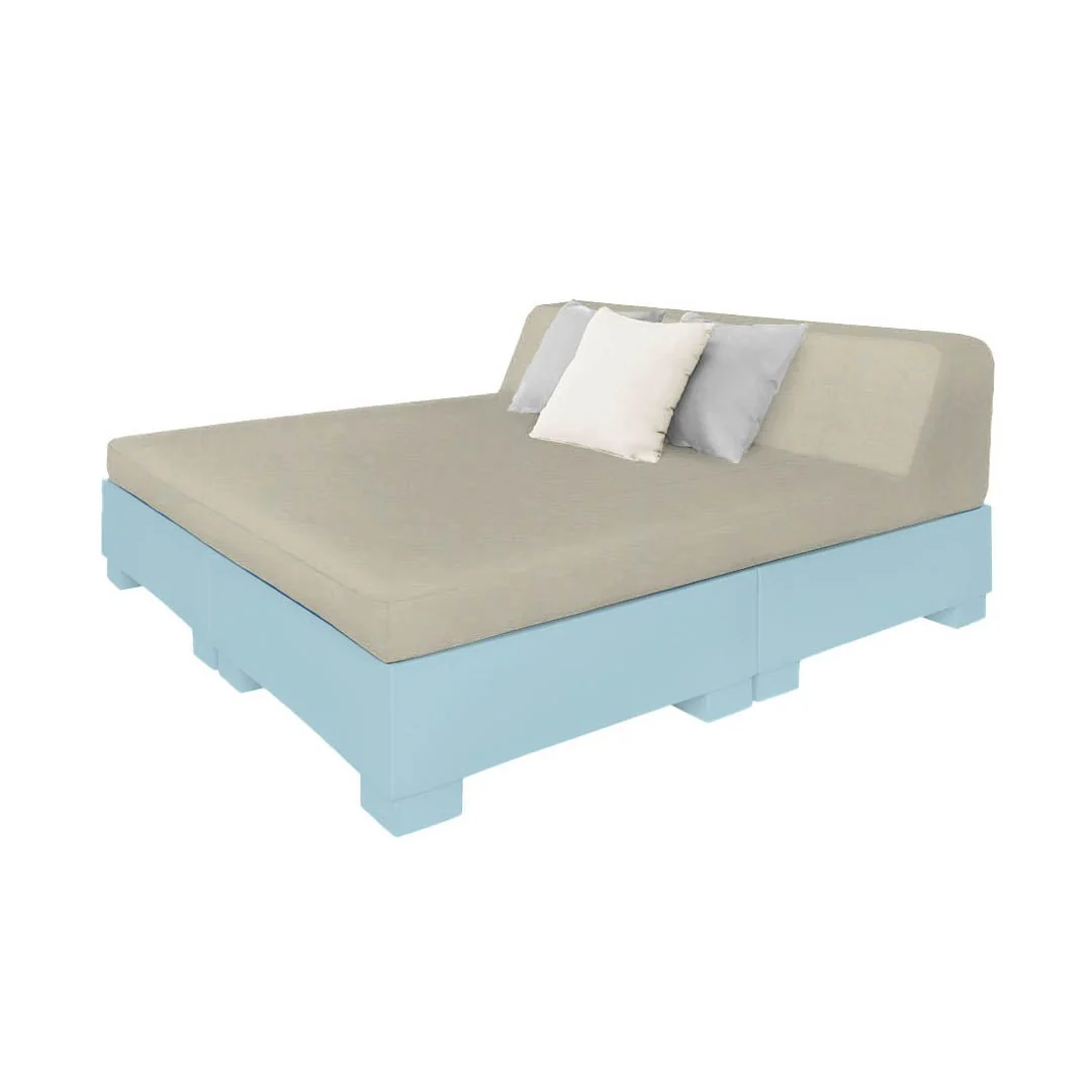 Affinity Square Sunbed with Backrest - Pool & Patio Daybed - Image 44