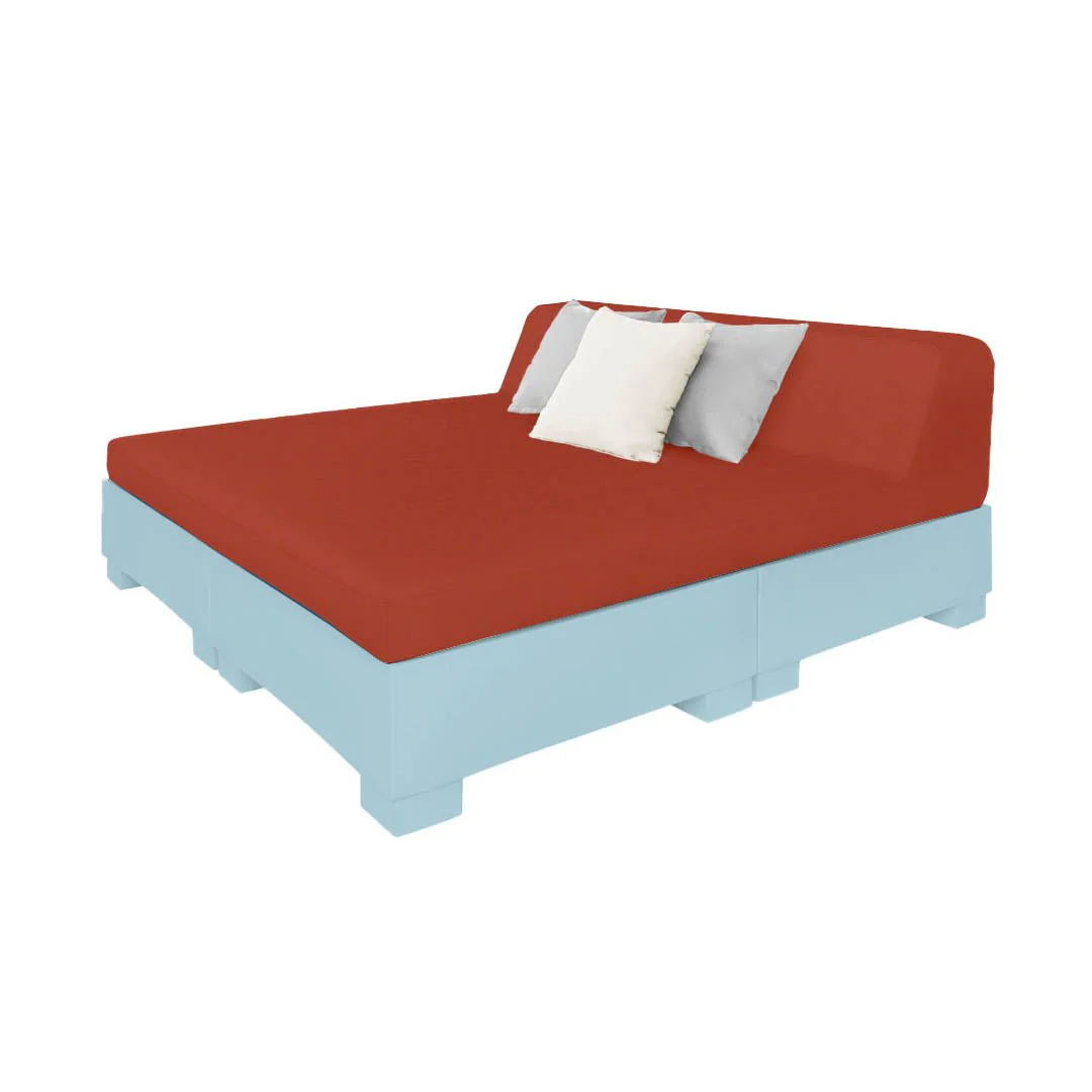 Affinity Square Sunbed with Backrest - Pool & Patio Daybed - Image 47