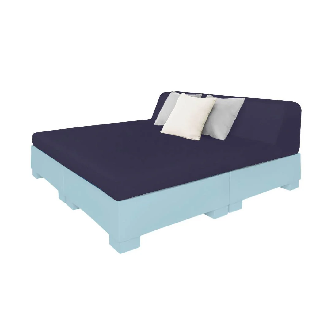 Affinity Square Sunbed with Backrest - Pool & Patio Daybed - Image 48