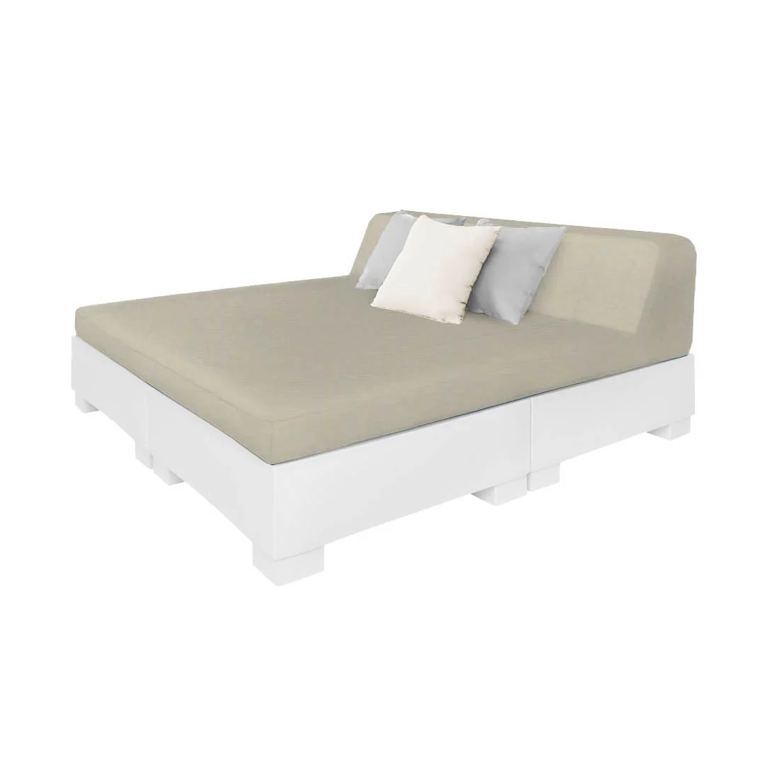 Affinity Square Sunbed with Backrest - Pool & Patio Daybed - Image 8
