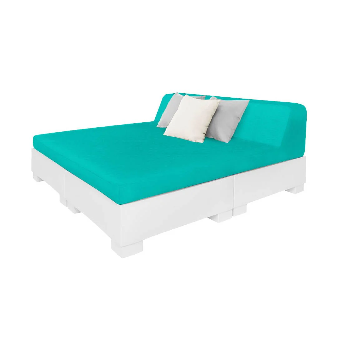 Affinity Square Sunbed with Backrest - Pool & Patio Daybed - Image 9