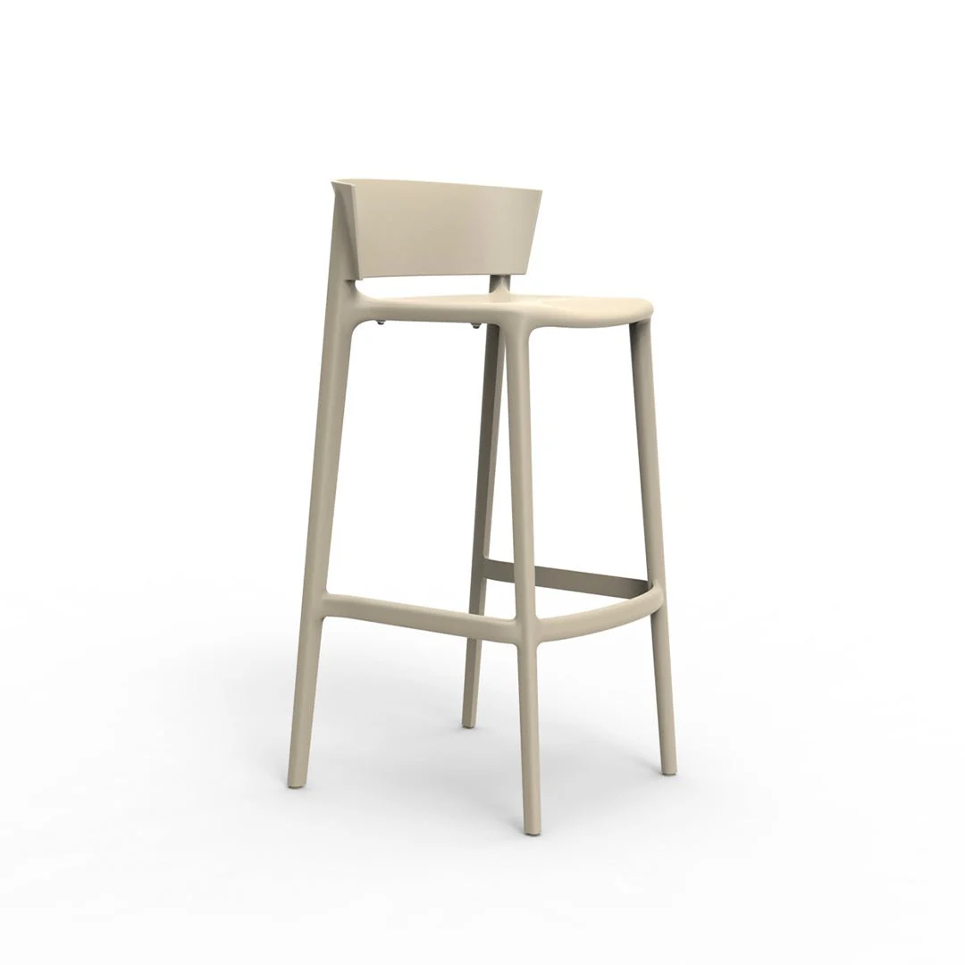 Africa Bar Stool (Set of 4) - Modern Patio Furniture - Image 5
