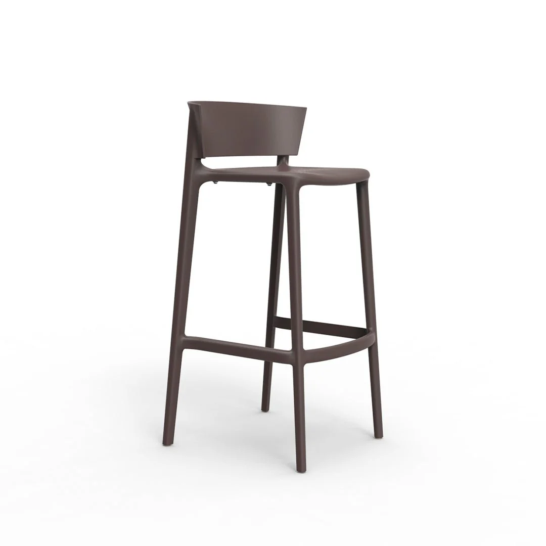 Africa Bar Stool (Set of 4) - Modern Patio Furniture - Image 7