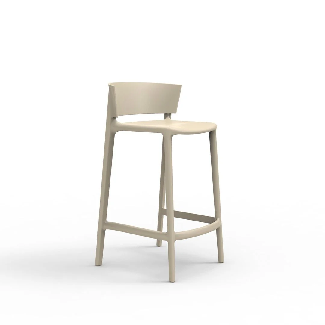 Africa Counter Stool (Set of 4) - Modern Patio Furniture - Image 3