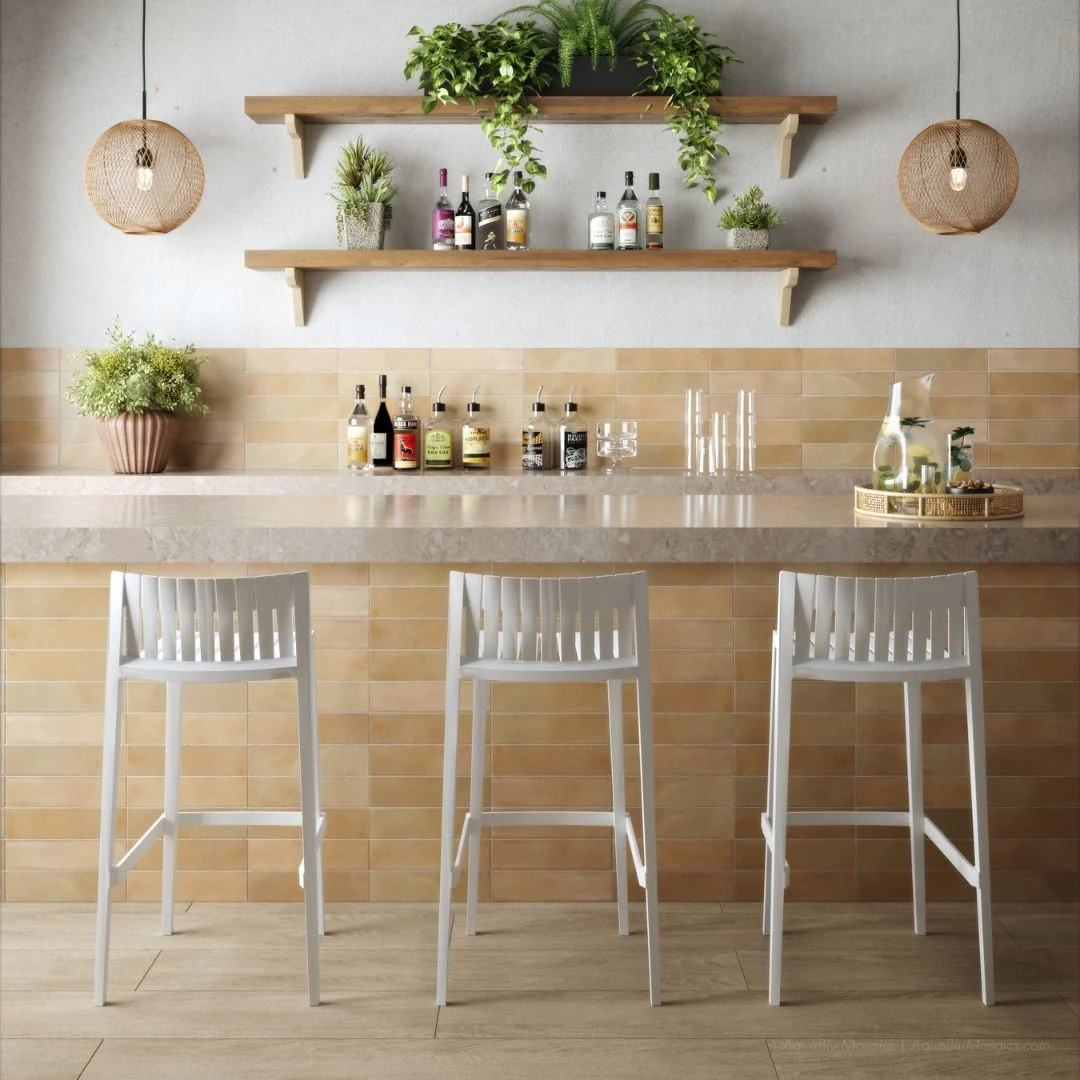 Agadir Cotto Oscuro Matte, 2.8" x 11" - Porcelain Tile - Image 5
