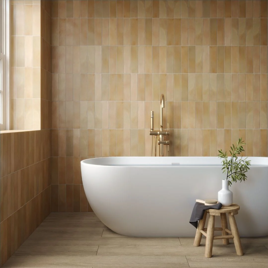 Agadir Cotto Oscuro Matte, 2.8" x 11" - Porcelain Tile - Image 7