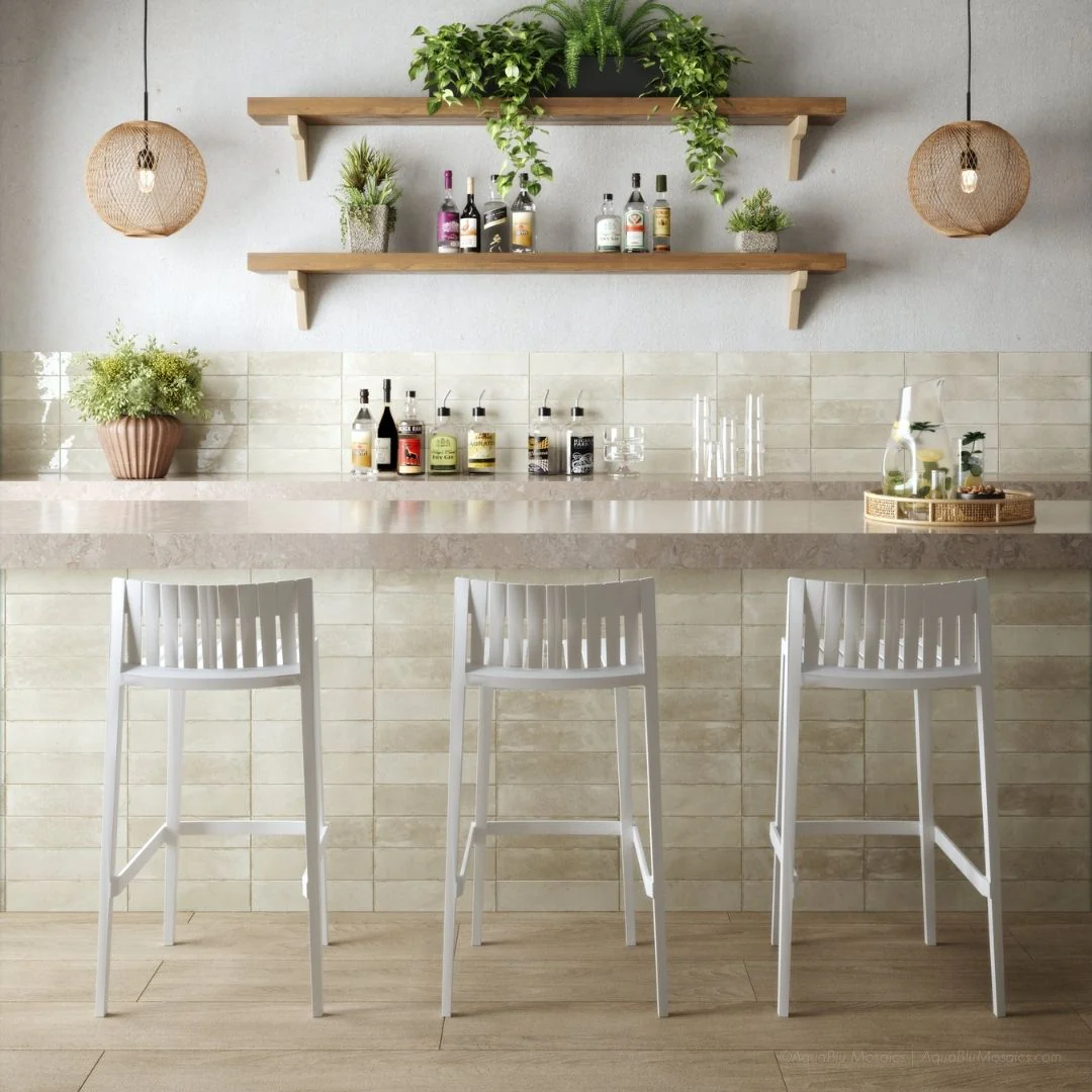 Agadir Ivory, 2.8" x 11" - Porcelain Tile - Image 5