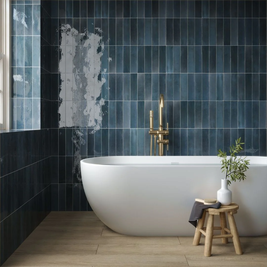 Agadir Lago, 2.8" x 11" - Porcelain Tile - Image 3