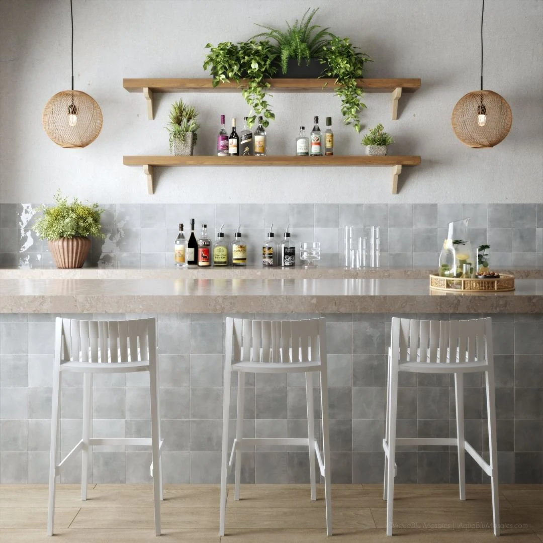 Agadir Piedra, 5.8" x 5.8" - Porcelain Tile - Image 5