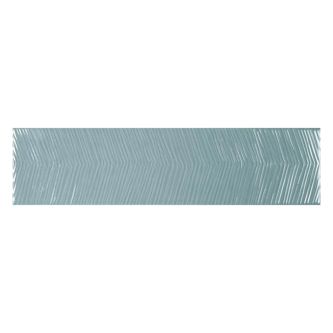 Albatross Sky Deco, 3" x 12" - Ceramic Tile