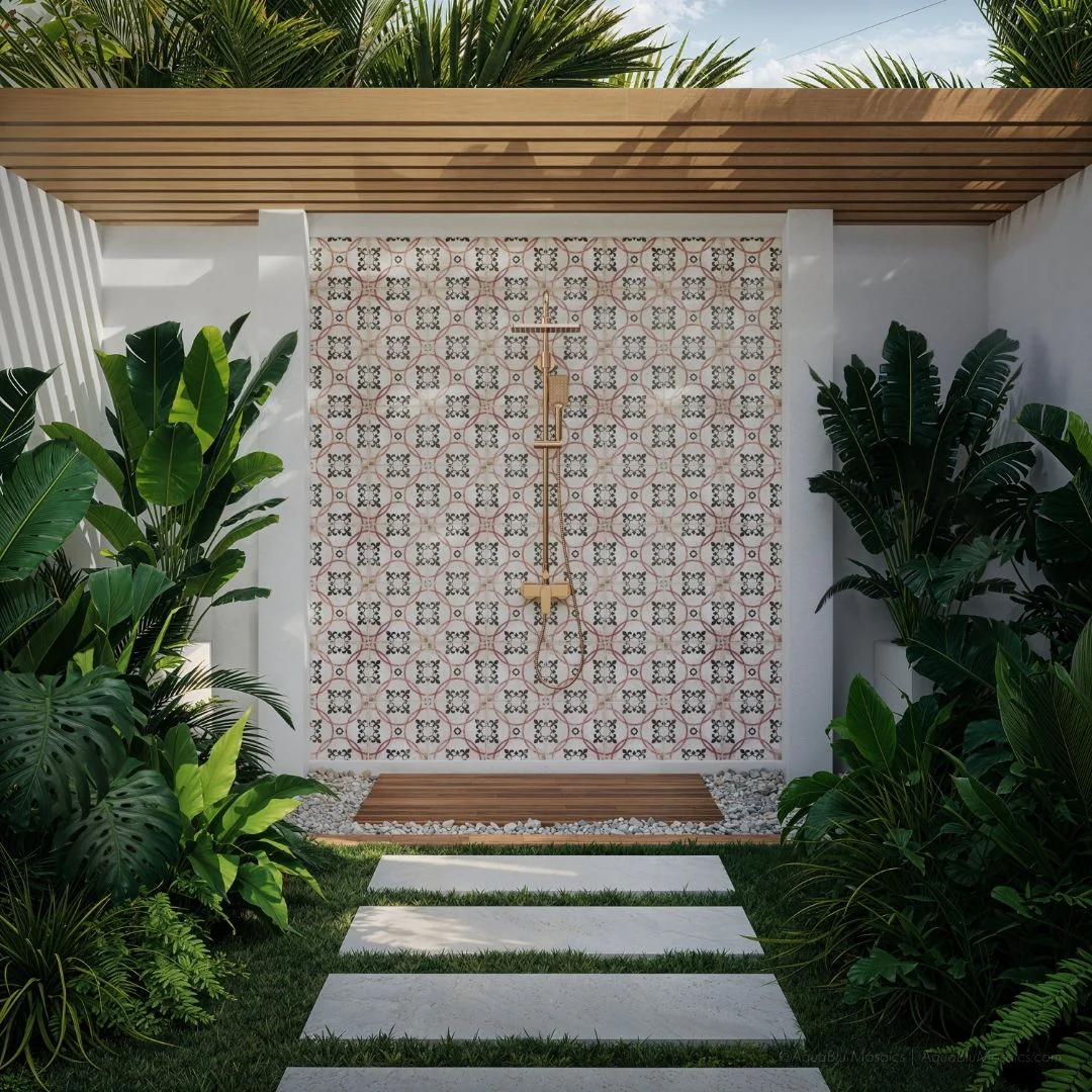 Alhambra, 9" x 9" - Porcelain Tile - Image 2