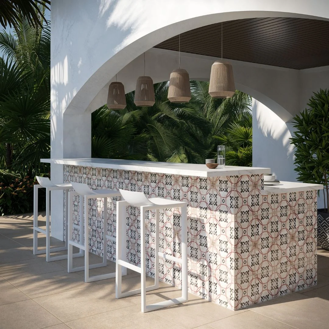 Alhambra, 9" x 9" - Porcelain Tile - Image 4