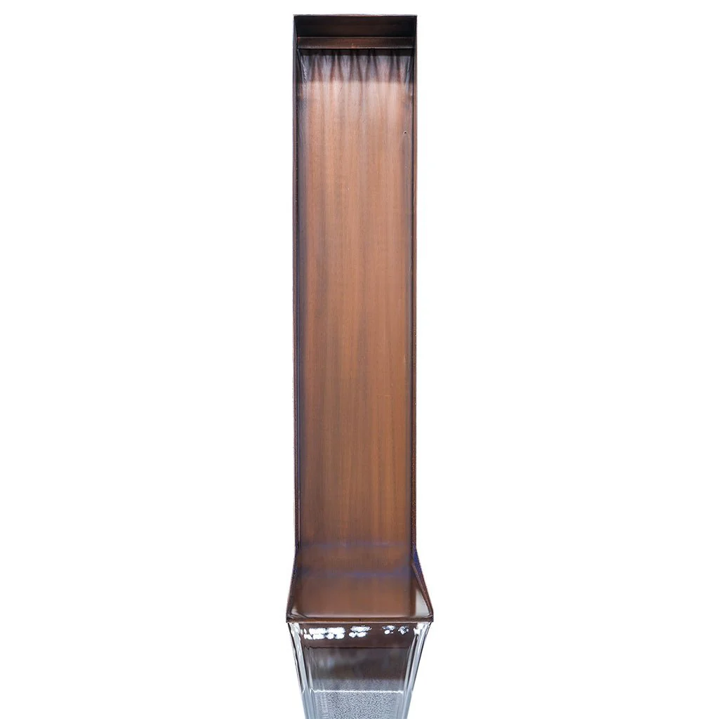 Altisimo Scupper, Copper - Outdoor Water Feature - Image 2